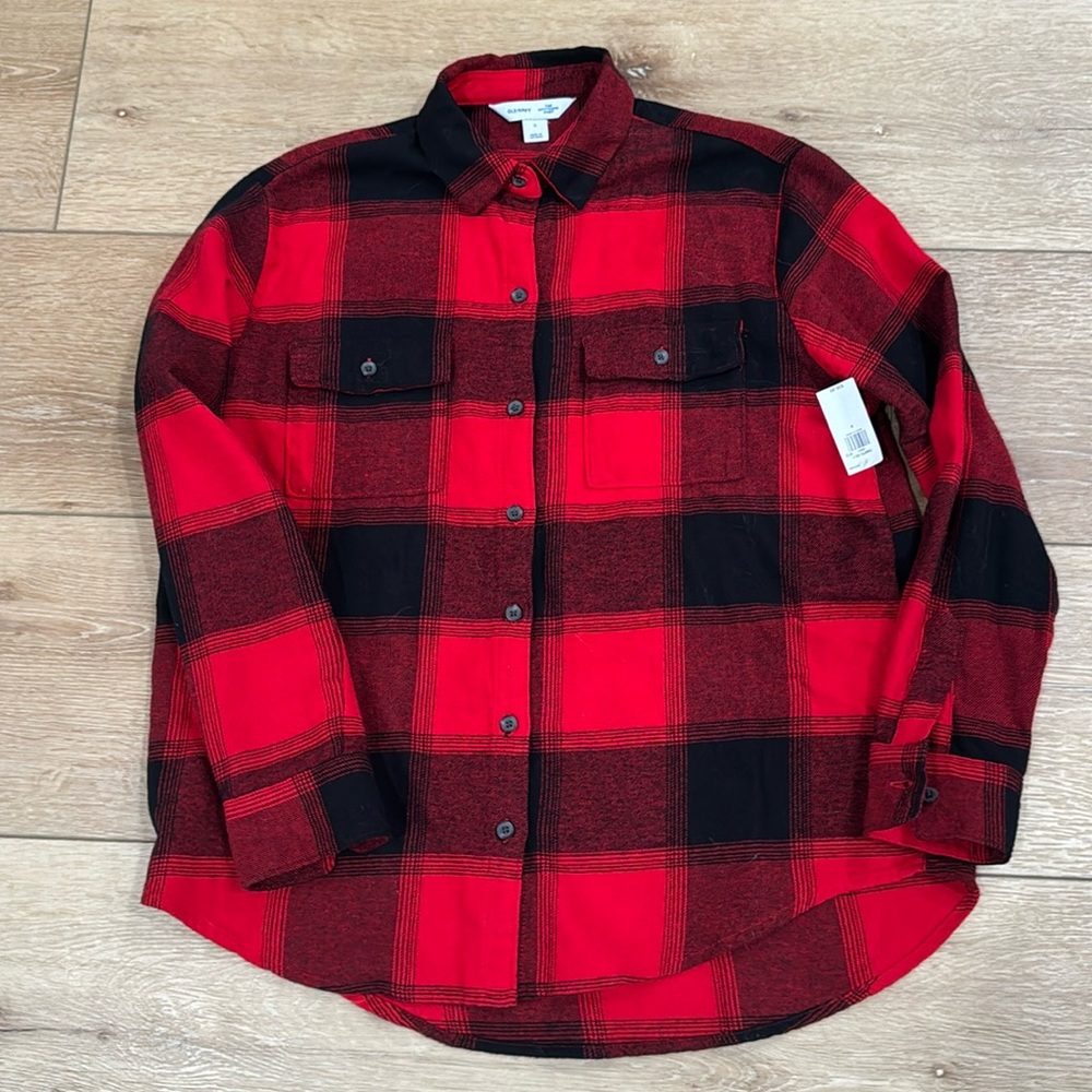 brand new Old Navy, buffalo plaid flannel